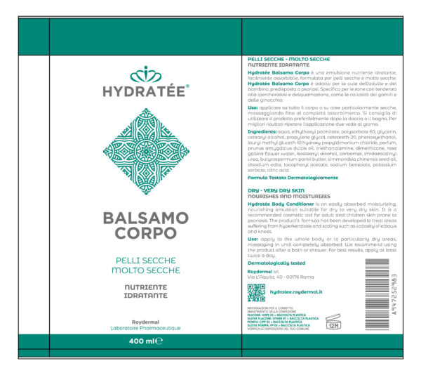Hydratée Balsamo Corpo - immagine 2